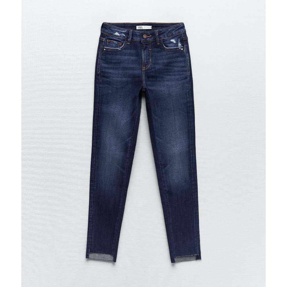 NWT Zara Z1975 MID-RISE SKINNY JEANS